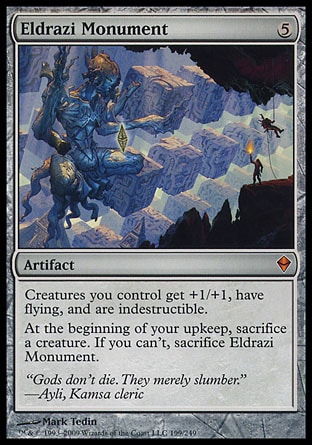 【JPN】《奧札奇紀念碑/Eldrazi Monument》[贊迪卡]
