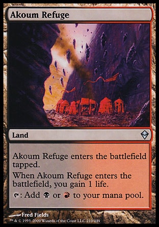 【JPN】《阿庫姆避難所/Akoum Refuge》[贊迪卡]