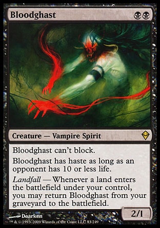 【JPN】《可怖血妖/Bloodghast》[贊迪卡]