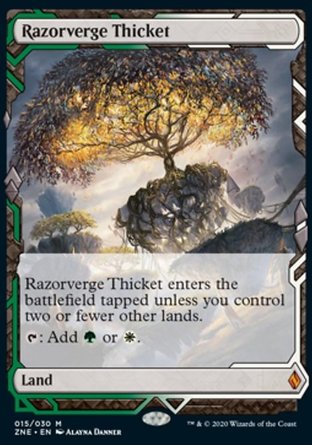 【ENG】《銳草陲灌叢/Razorverge Thicket》[贊迪卡再起遠探]