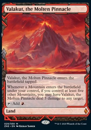 【JPN】《熔天頂瓦拉庫/Valakut, the Molten Pinnacle》[贊迪卡再起遠探]