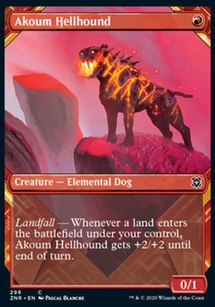【ENG】《阿庫姆地獄犬/Akoum Hellhound》[贊迪卡再起]