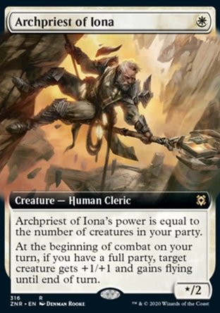 【ENG】 ☆Foil☆ 《艾歐娜大祭司/Archpriest of Iona》[贊迪卡再起]