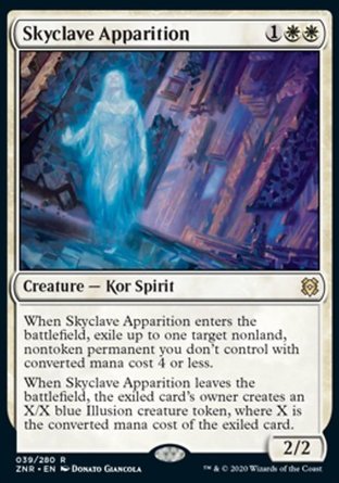 【JPN】《空境亡靈/Skyclave Apparition》[贊迪卡再起]