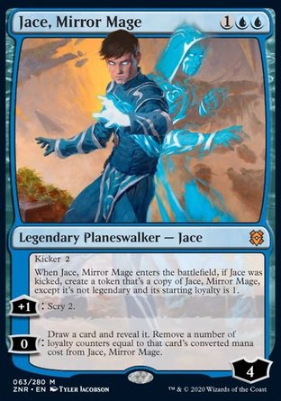【JPN】《鏡像法師傑斯/Jace, Mirror Mage》[贊迪卡再起]