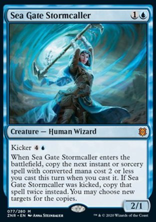 【JPN】《海戶喚雷師/Sea Gate Stormcaller》[贊迪卡再起]