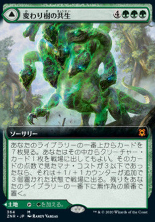 【JPN】 ☆Foil☆ 《旋林共生/Turntimber Symbiosis》[贊迪卡再起]