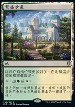 【CHT】《繁盛步道/Bountiful Promenade》[指揮官傳奇：爭戰柏德之門]