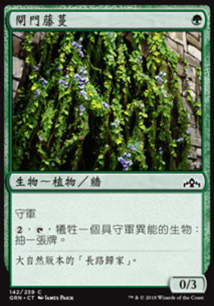 【CHT】《閘門藤蔓/Portcullis Vine》[烽會拉尼卡]