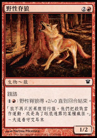 【CHT】《野性脊狼/Feral Ridgewolf》[依尼翠]