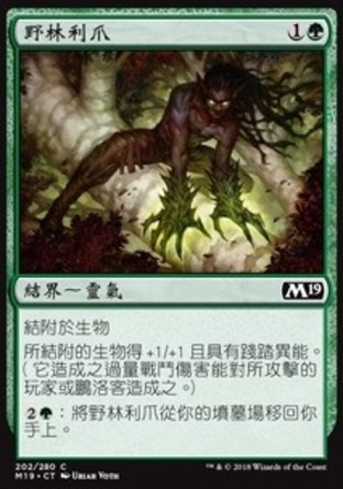 【CHT】《野林利爪/Talons of Wildwood》[核心系列2019]