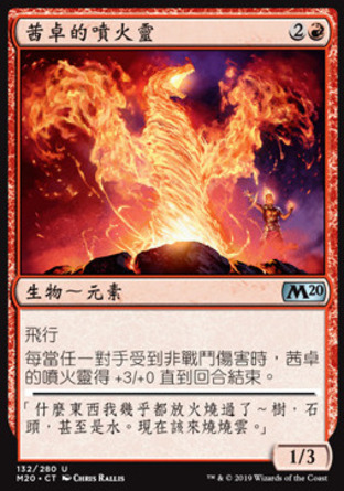 【CHT】《茜卓的噴火靈/Chandra's Spitfire》[核心系列2020]