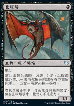 【CHT】《巨眼蝠/Eyetwitch》[斯翠海文：魔法學校]